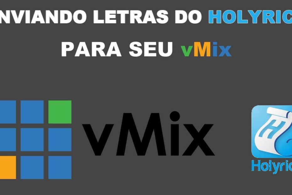 letras holyrics no vmix