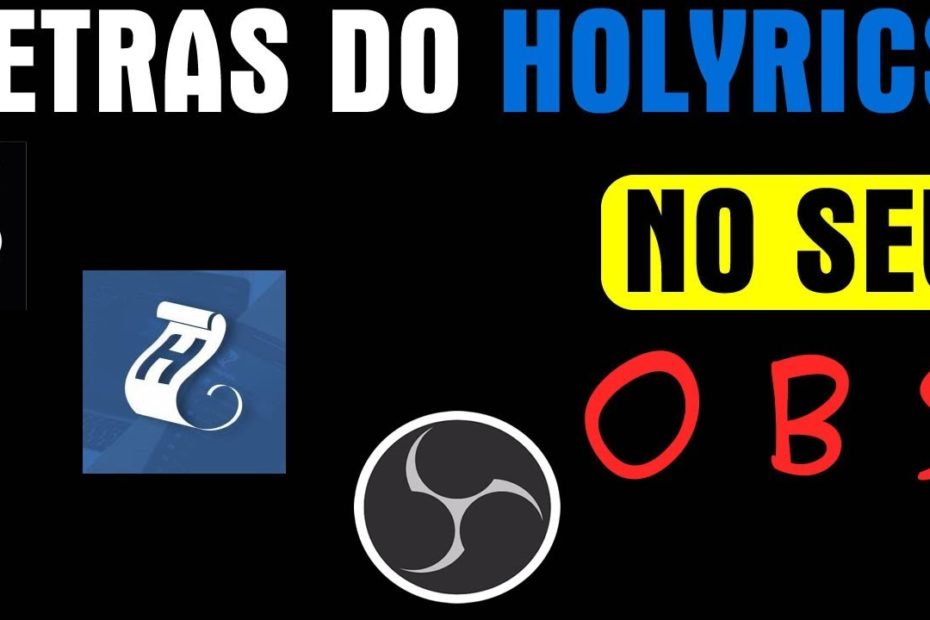 holyrics com obs studio