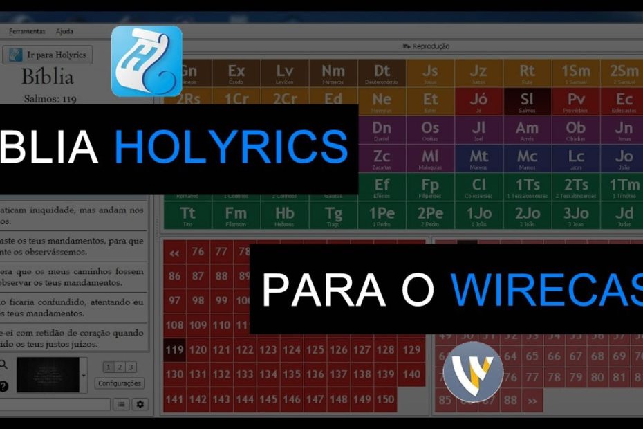 biblia holyrics wirecast