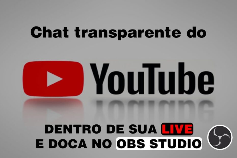 chat do youtube tutoriail