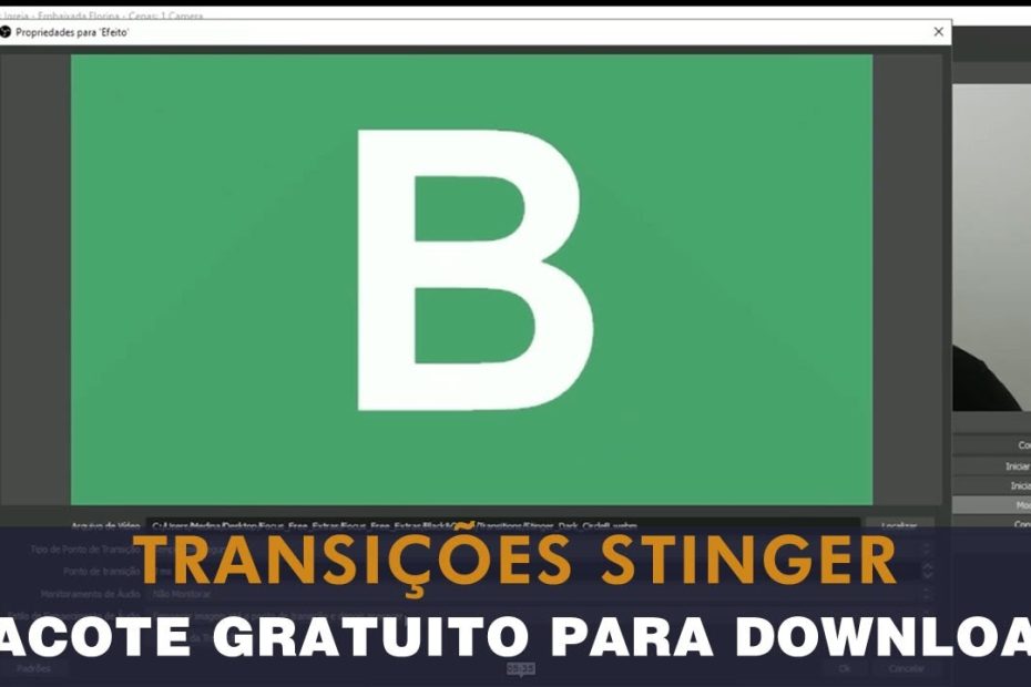 Transições Stinger para OBS Studio